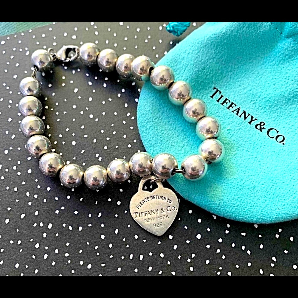 Tiffany & Co. Silver Beaded Bracelet